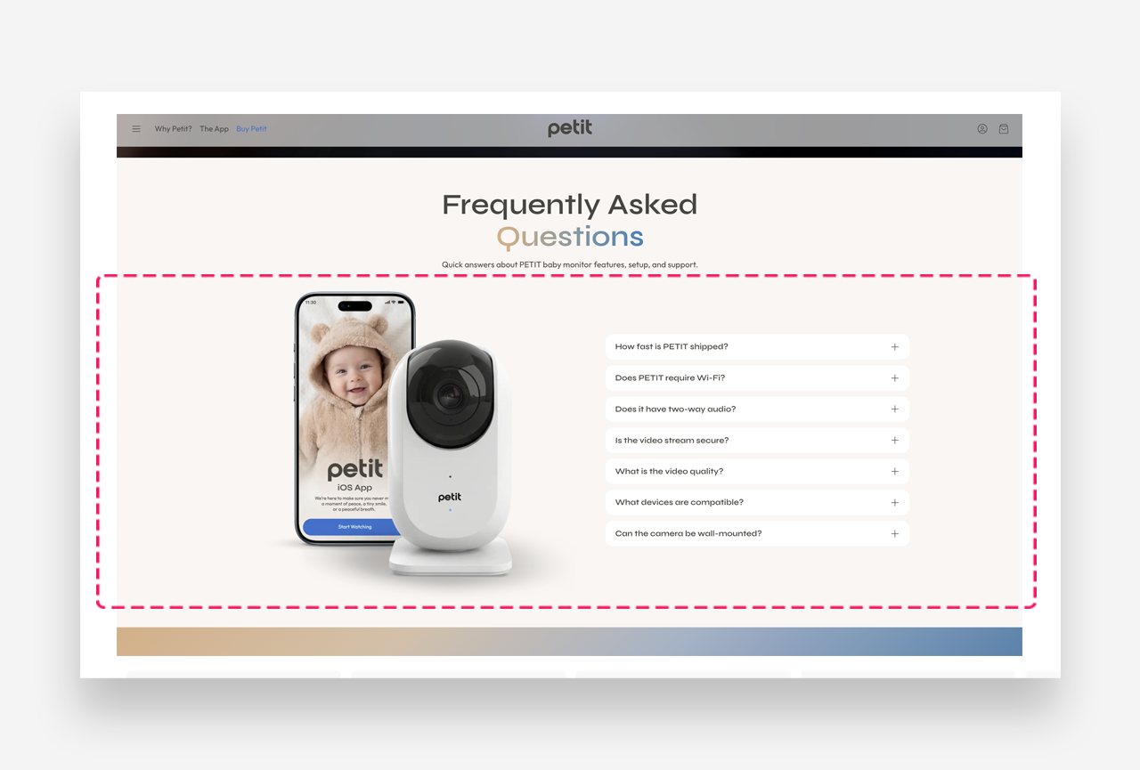 Collapsible Menu with Image