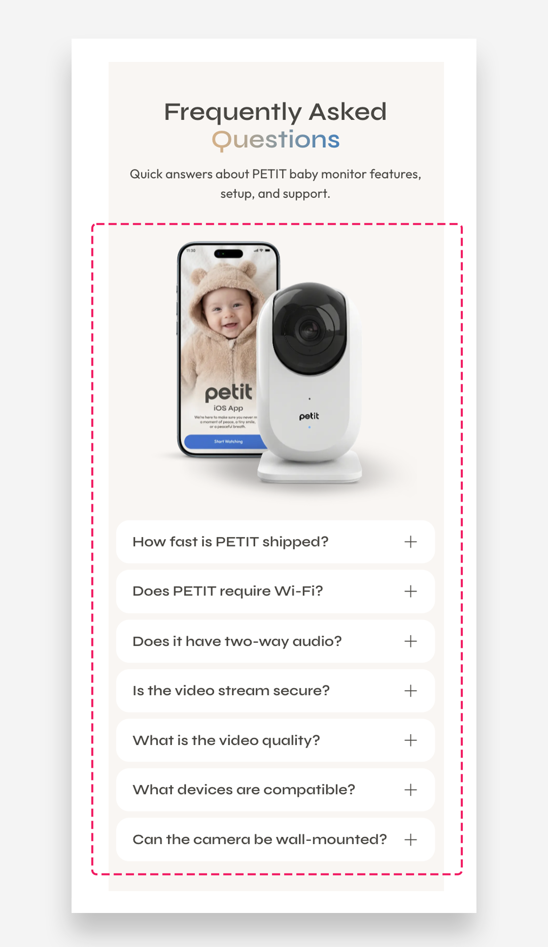 Collapsible Menu with Image Mobile